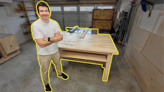 Building My First Workshop Table A StepbyStep Guide [upl. by Lseil732]