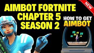 How to Get Aimbot in Fortnite Chapter 5 Season 2 😱🎯  AIMBOT Setting [upl. by Eimirej737]