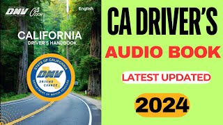 California Drivers Handbook 2024  AudioCalifornia DMV Handbook 2024 AUDIO LATEST UPDATE audio [upl. by Naarah350]