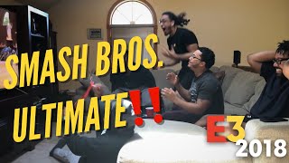 SUPER SMASH BROS ULTIMATE FULL ROSTER  ANNOUNCEMENT FULL REACTION  IT ALL COMES TOGETHER [upl. by Assele689]