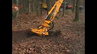 HerderFermex stump cutter SCE550H [upl. by Goodspeed]