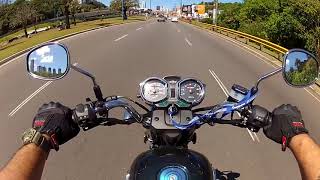 Saindo da Concessionária com a Haojue Chopper Road 150 [upl. by Naujik]