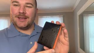 Review of Zitahli Slim RFID Wallets for Men Money Clip Bifold Leather Wallet [upl. by Starobin921]