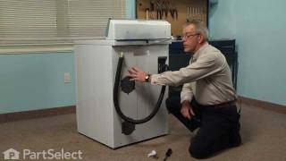 Washing Machine Repair Replacing the Syphon Break Elbow Kit Whirlpool Part  208847 [upl. by Asik89]