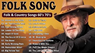 American Folk Songs ❤ The Best Folk Albums of the 60s 70s ❤ Country Folk Music ❤ [upl. by Quillon]