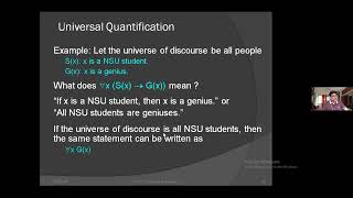 Discrete Math Predicates part 2 [upl. by Yecram590]