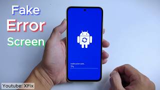 How to Fake Error Screen on Your Phone [upl. by Herson577]