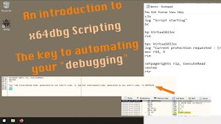 x64dbg scripting a short introduction [upl. by Eagle]