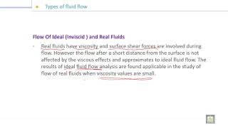 Fluid Mechanics 1  62  Taypes of fluid flow  1 [upl. by Ignatius]