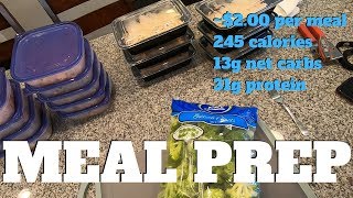 Easy meal prep for the 4 hour body  2 per meal [upl. by Cheung]