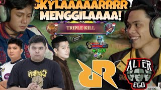 THE KING IS BACK THE KING IS BACK  SKYLAR MENGGILA  RRQ VS ALTER EGO MATCH 2 MPL S13 [upl. by Ttcos]