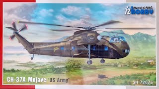 Quick Look Review Special Hobby 172 CH37A Mojave [upl. by Pietro429]