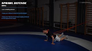 Perfect Your Sprawl Wrestling Technique with Dopa Resistance Band  Complete Guide [upl. by Greerson]