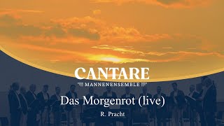 Das Morgenrot R Pracht  Mannenensemble Cantare olv André van Vliet [upl. by Ahsilac884]