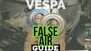 the ULTIMATE vespa FALSE AIR GUIDE  air LEAK  FMP SolidPASSion [upl. by Nomae]