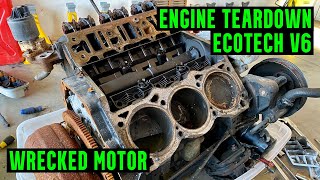 Holden Commodore Ecotech V6  Engine Teardown [upl. by Nylodnarb485]