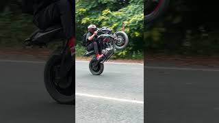 Pulsar n160 stunt 💥 shorts bajaj n160 [upl. by Teuton155]