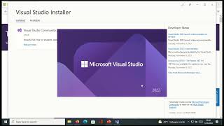 Cara Install VISUAL STUDIO COMMUNITY 2022 [upl. by Nolyarg]