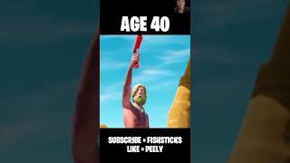 Fortnite Jonesy At Different Ages 🤯🤯 funny [upl. by Can]