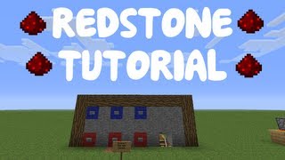 Minecraft 112 Redstone Tutorial  Minecart Storage System [upl. by Beutner]