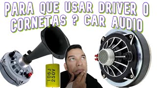 Para qué sirve una corneta o driverCar Audio [upl. by Gurolinick176]