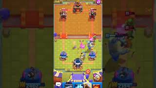 Broca vs recrutas😱 escavadeira gameplay clash clashbr supercell clashroyale dicasclash games [upl. by Lindsey]