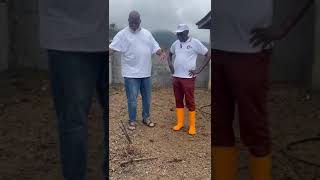 60 Year Old African American Buys First Home in Sierra Leone and Honors Ancestors shorts [upl. by Hallsy]