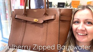 Mulberry Zipped Bayswater Review [upl. by Samuelson831]