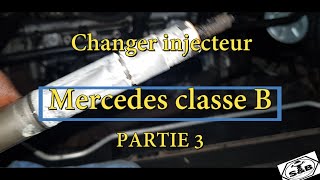 Changer linjecteur Mercedes classe B W245 W169 partie 3 [upl. by Asenad]