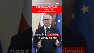 quotCzynny żalquot dla neosędziów Bodnar zapowiada nowe rozwiązania [upl. by Thin757]