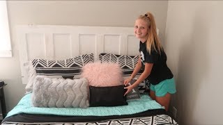 SUPER EASY FAST CHEAP DIY HEADBOARD [upl. by Yeldua]