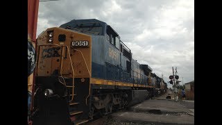 My Fostoria Railfest trip of 2019 ft CSX 527 12 BNSF Warbonnets SAAHC K5H P5s and more [upl. by Bowler190]