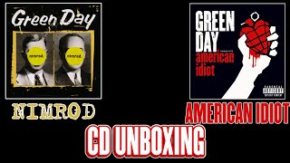 Green Day  Nimrod And American Idiot CD ShowcaseUnboxing [upl. by Derdle]