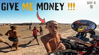 Border Crossing 🥲 South Africa To Namibia 🔥 World Ride  Africa Day 6 CherryVlogsCV [upl. by Hephzipa]