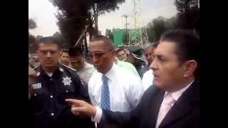 Sub Director de la Policía de Transito Naucalpan Corrupto En contubernio con el Comisario [upl. by Aleafar]