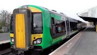 London Midland Class 172 Departing Stourbridge Junction 16415 [upl. by Johnath765]