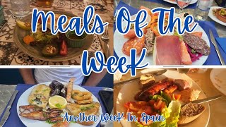 Meals Of The Week  Holiday In Spain  Self Catering  UK Family of 5 [upl. by Neira]