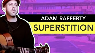 Adam Rafferty  Superstition by Stevie Wonder  Solo Guitar [upl. by Owades]