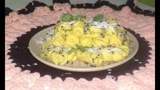 Easy khandvi recipe using cooker [upl. by Silbahc]