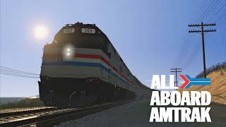 All Aboard Amtrak in Trainz [upl. by Mccomb]