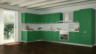 modular kitchen colour combination 2024  italian kitchen design 2024  modern kitchen design ideas [upl. by Atinat196]