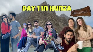 Day 1 in luxus hunza🌊⛰️Honeymoon suite💌🍒💯 zipline nhi karne de😔 kettle mein maggi banye🤓 [upl. by Hollington]