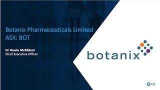 ASX Small and MidCap Conference September 2024  Botanix Pharmaceuticals Limited ASXBOT [upl. by Ennavoj]