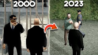 How Suspicion Works in Every Hitman Game  Suspiciousness Comparison [upl. by Anotal]