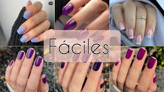 TENDENCIAS uñas 2025 👌💅 FÁCILES DISEÑOS de UÑAS IDEAS [upl. by Icyaj]