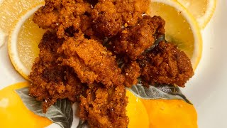 Fried Oysters [upl. by Aicilaana]