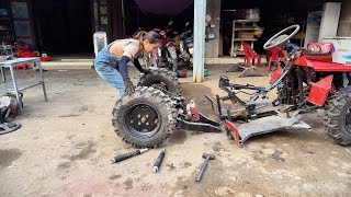 Project to upgrade ATV terrain vehicle from load capacity of 500 kg to 1000 kg phase 1 [upl. by Urina]