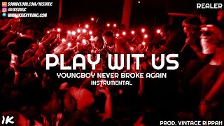 Youngboy Never Broke Again  Play Wit Us Instrumental [upl. by Eidnew117]