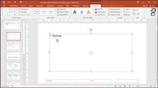 How to add a placeholder to a layout in PowerPoint [upl. by Ahsinaj]