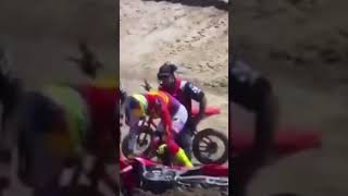 Jett Lawrence Crash promotocross motocrosss [upl. by Cj]